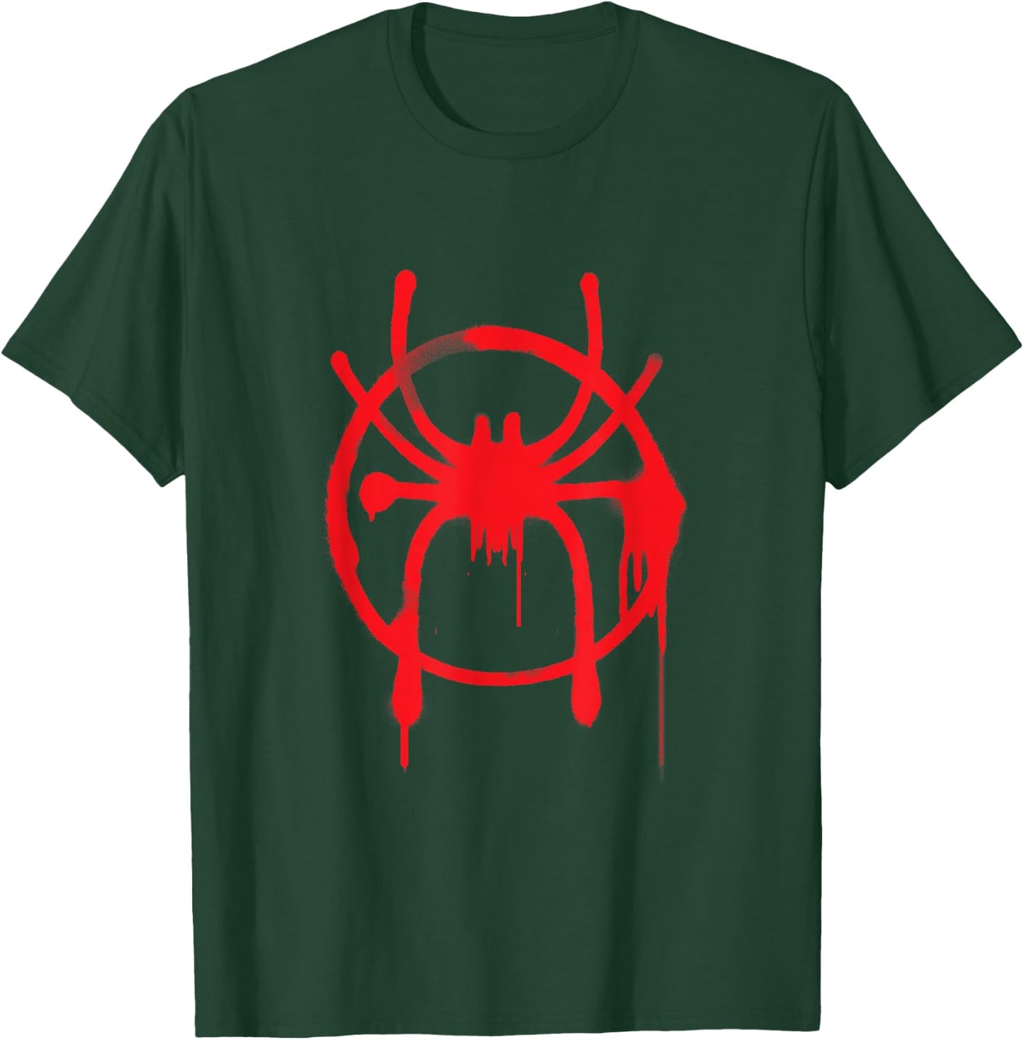 Marvel Spider-Man Into The Spider-Verse Red Icon Small T-Shirt - T-Shirt | Forest