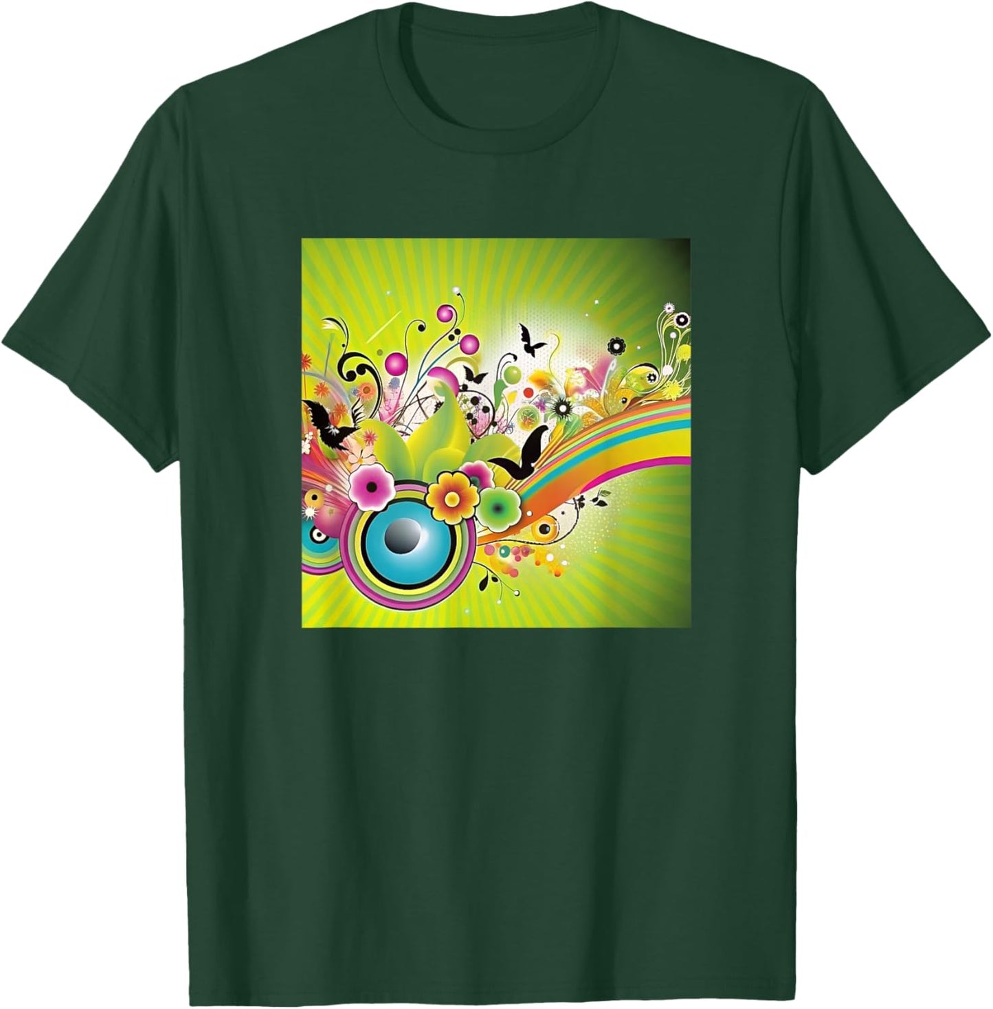 Frutiger Metro Gen Z Millennial Nostalgia Y2K Aesthetic Art T-Shirt - T-Shirt | Forest