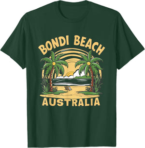 Bondi Beach Australia T-Shirt - T-Shirt | Forest