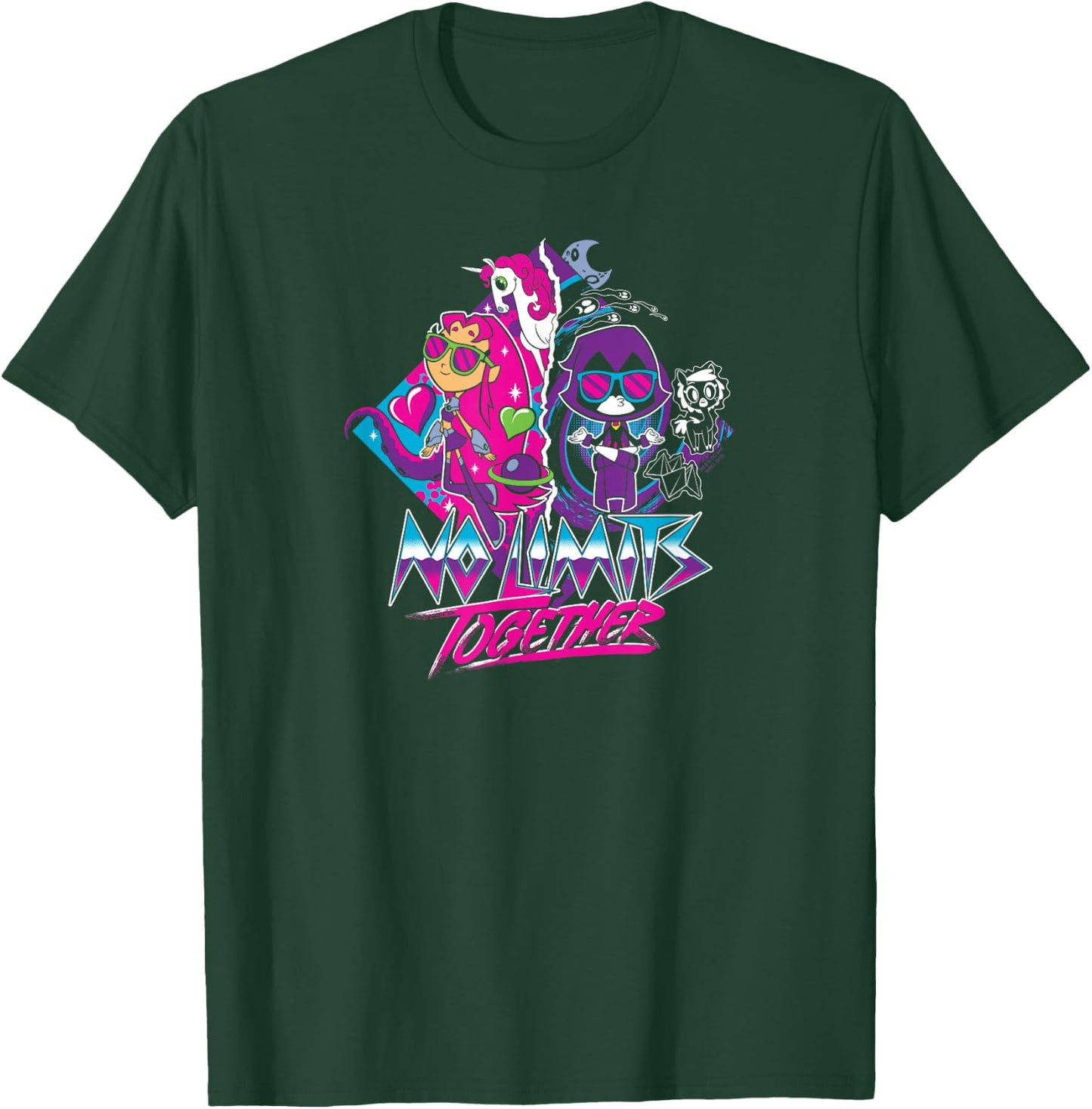 Teen Titans Go! to The Movies No Limits T-Shirt - T-Shirt | Forest