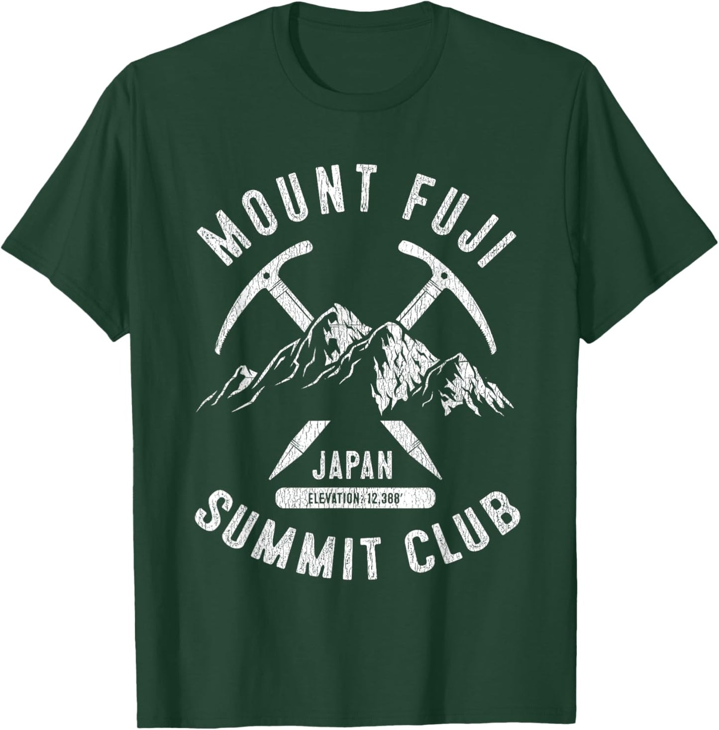 Mount Fuji Summit Club I Climbed Mt Fuji Japan T-Shirt - T-Shirt | Forest