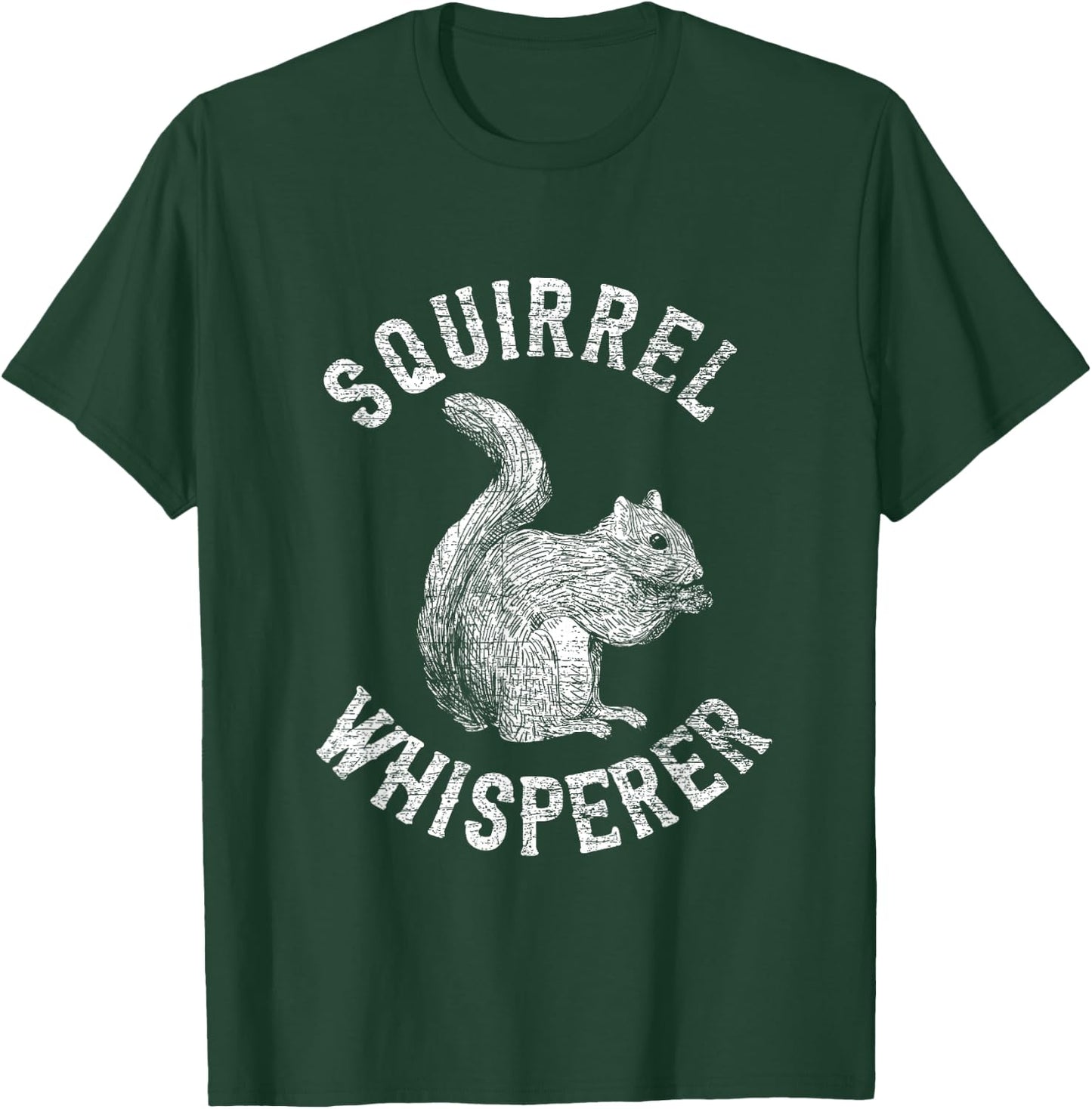 Vintage Squirrel Lover Gifts Squirrel Whisperer T-Shirt - T-Shirt | Forest