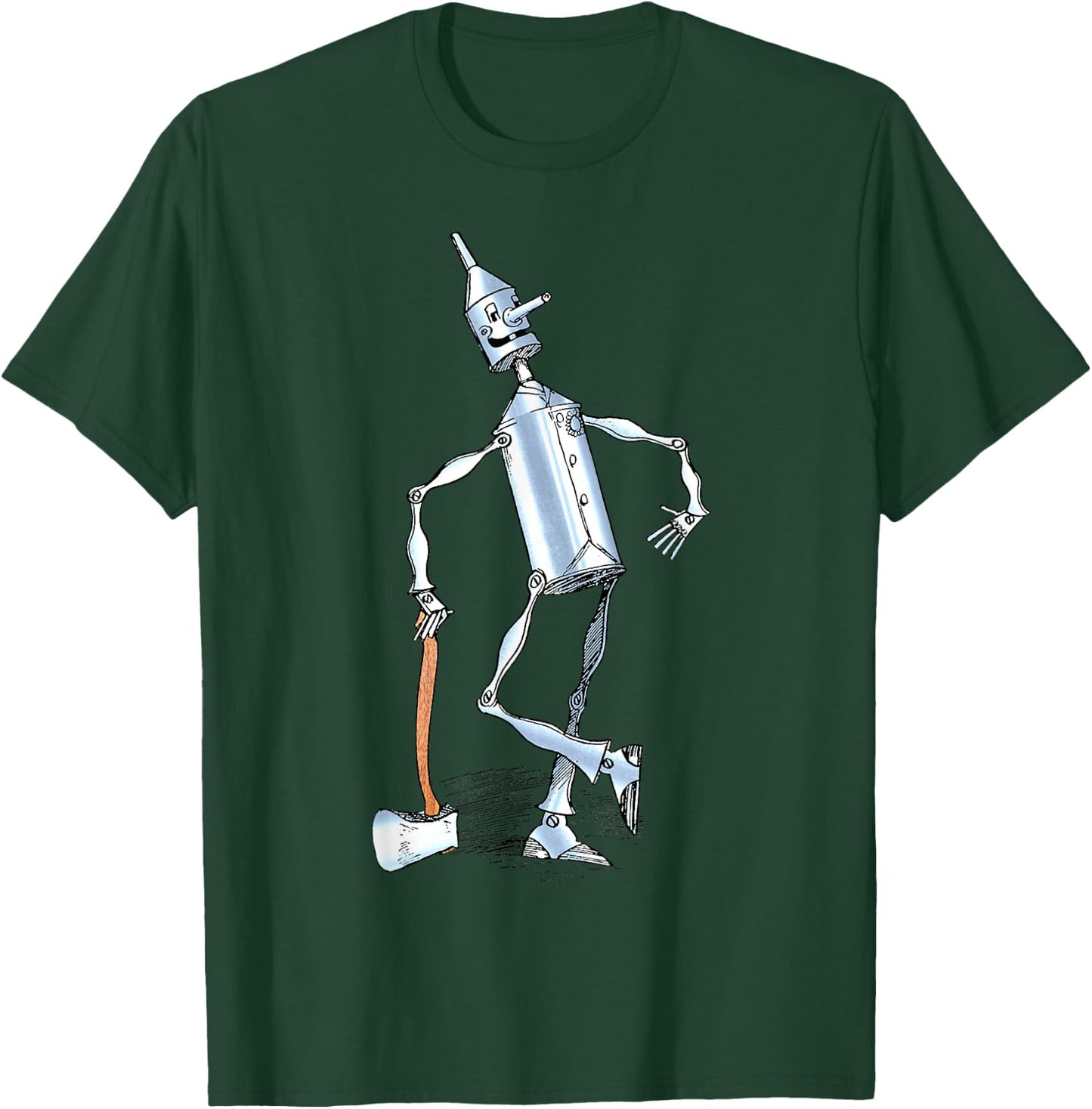 Big Tin Man Shirt Art The Wizard of OZ Tinman T-Shirt - T-Shirt | Forest