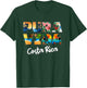 Pura Vida Costa Rica Souvenir - Cool Central America Travel T-Shirt - T-Shirt | Forest