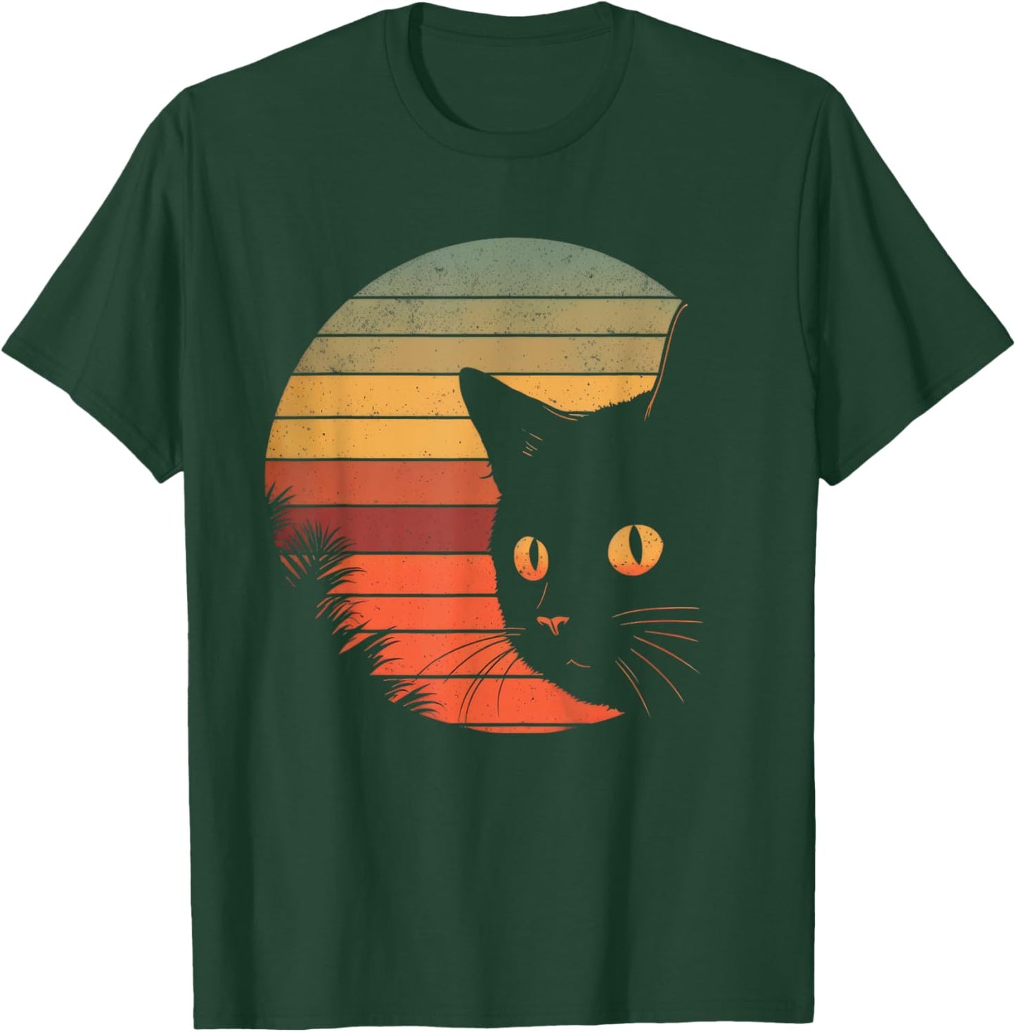 Vincent Van Gogh Starry Night Cat Lover T-Shirt - T-Shirt | Forest