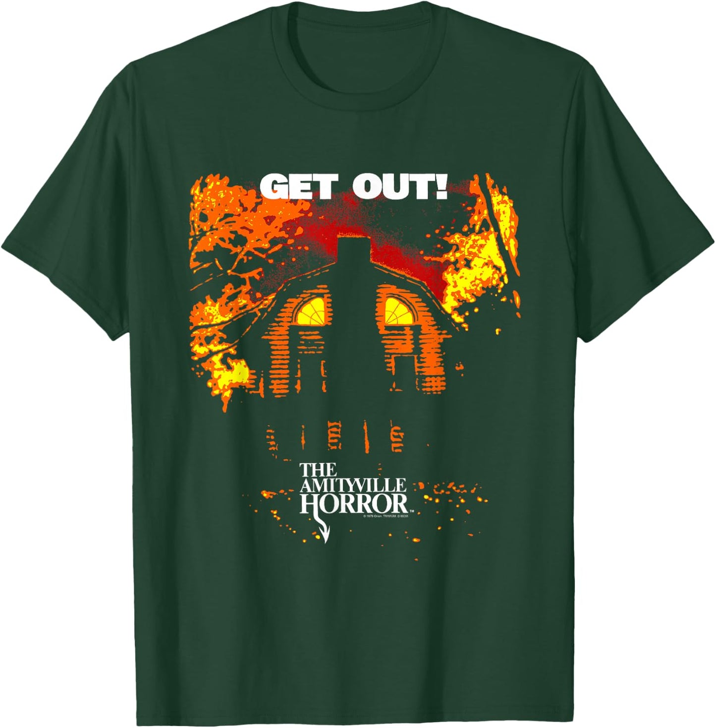 Amityville Horror Get Out T-Shirt - T-Shirt | Forest