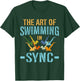 Synchronized Swimming Artistic Synchro Swimming T-Shirt - T-Shirt | Forest