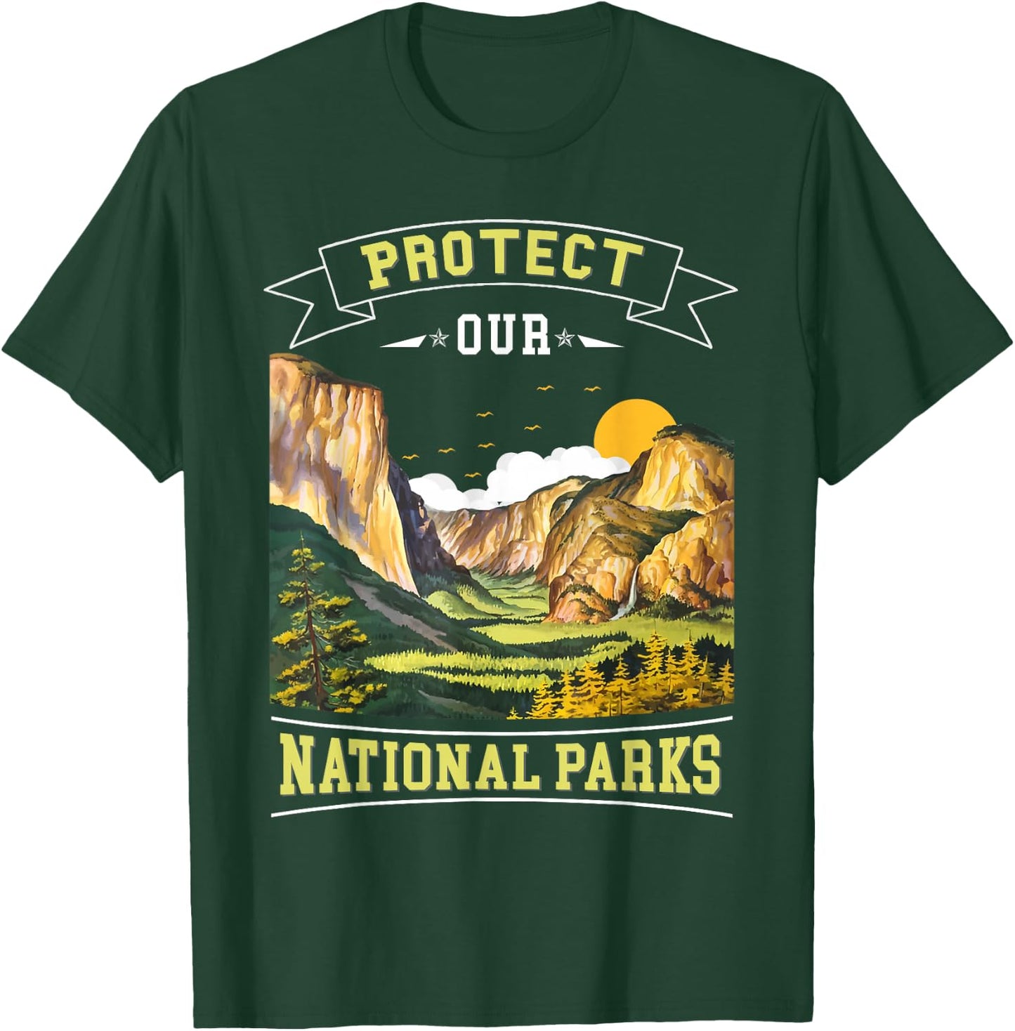 Protect our National Parks Nature Loving Men, Women and Kids T-Shirt - T-Shirt | Forest