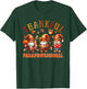 Thankful Paraprofessional Job Thanksgiving Three Gnomes T-Shirt - T-Shirt | Forest