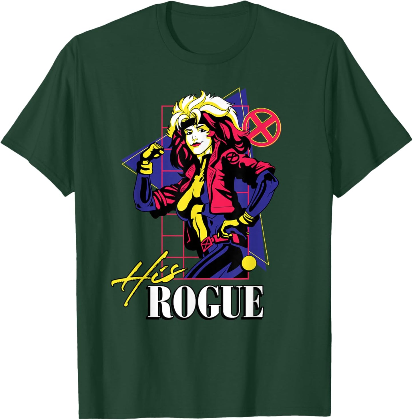 Marvel Super Heroes X-Men Couples Matching His Rogue T-Shirt - T-Shirt | Forest