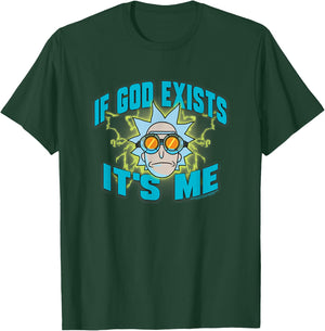 Rick and Morty If God Exists T-Shirt - T-Shirt | Forest