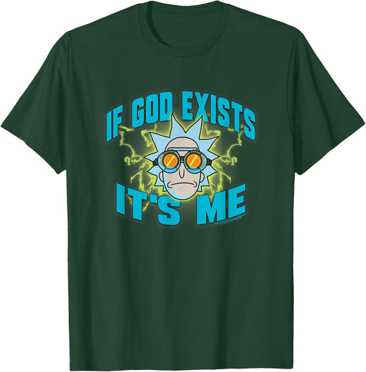 Rick and Morty If God Exists T-Shirt - T-Shirt | Forest