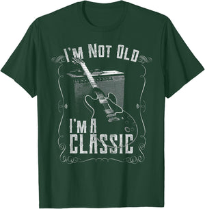 I'm not Old, I'm a Classic Guitar Birthday T-Shirt - T-Shirt | Forest