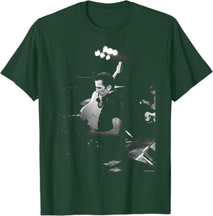 The Clash Joe Strummer at The Palais by Virginia Turbett T-Shirt - T-Shirt | Forest