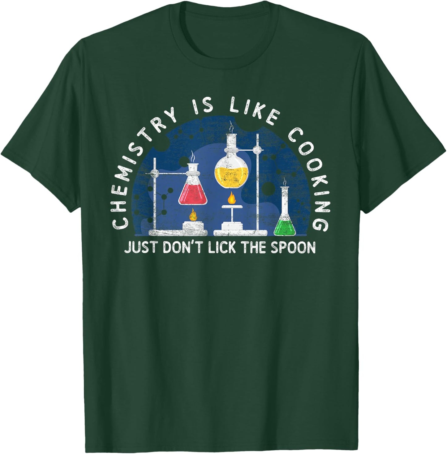 Funny Chemist Gifts Chemistry Is Like Cooking Science Nerd T-Shirt - T-Shirt | Forest