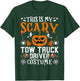 This Is My Scary Tow Truck Towing Driver Costume - Halloween T-Shirt - T-Shirt | Forest