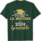 Proud lil brother class of 2024 graduate senior graduation T-Shirt - T-Shirt | Forest