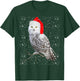 Christmas Snow Owl T-Shirt - T-Shirt | Forest