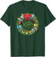 Disney Pixar Christmas Group Tis The Season Wreath T-Shirt - T-Shirt | Forest