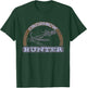 Crossbow Hunting Faded Distressed Retro Look Archery T-Shirt - T-Shirt | Forest