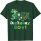 Three Rex 3rd Birthday Third Dinosaur 3 Year Old T-Shirt - T-Shirt | Forest