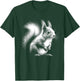 Squirrel Lover Art Design T-Shirt - T-Shirt | Forest