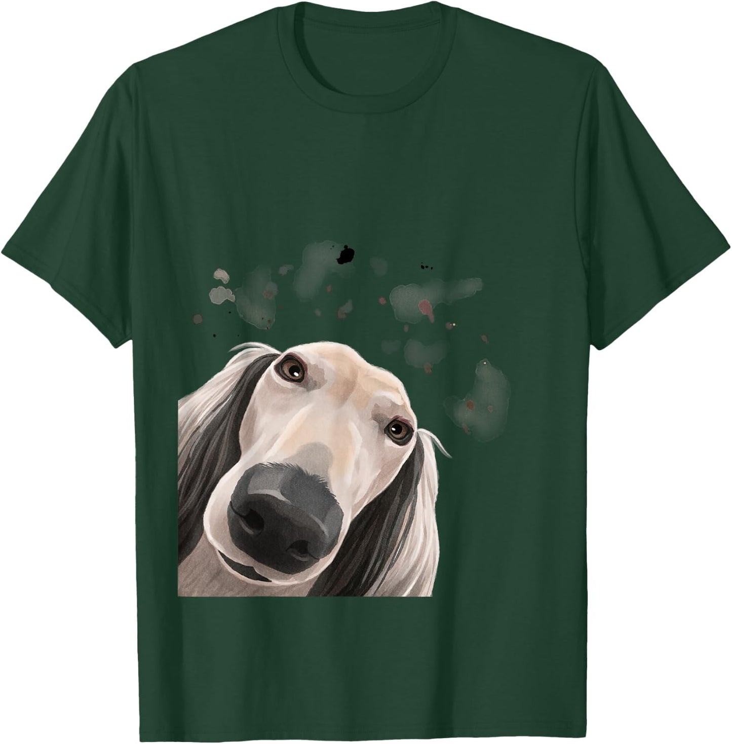 Funny Dog Saluki T-Shirt - T-Shirt | Forest