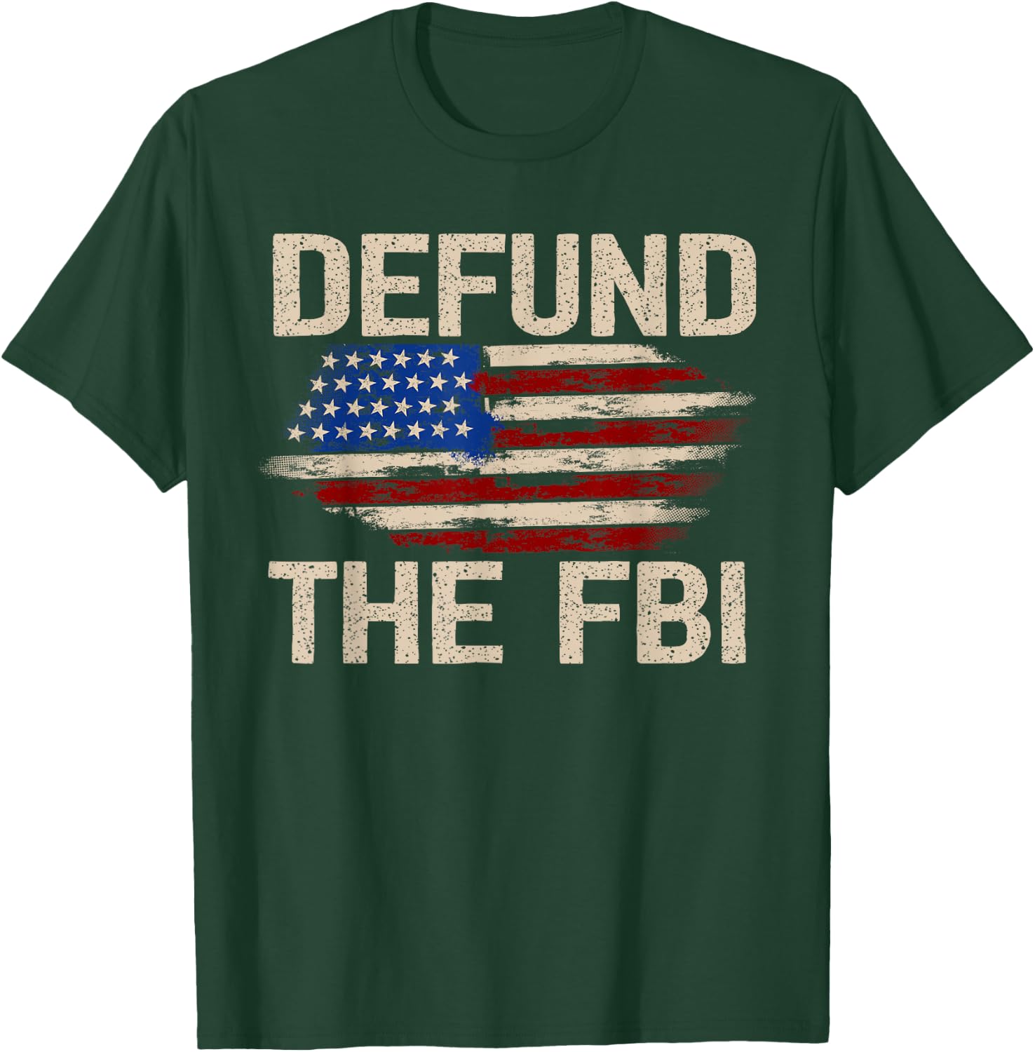 Defund the FBI Anti-Government Political T-Shirt - T-Shirt | Forest