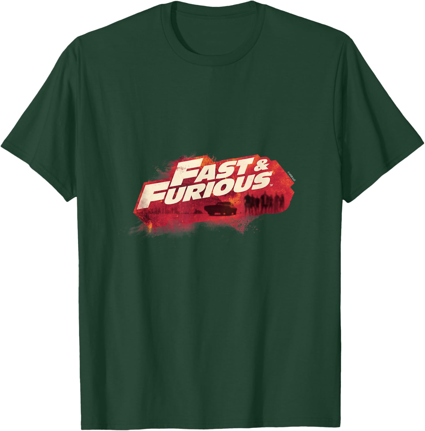 Fast & Furious Red Hue Logo T-Shirt - T-Shirt | Forest