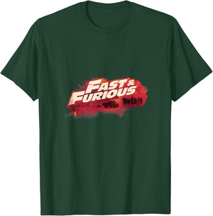 Fast & Furious Red Hue Logo T-Shirt - T-Shirt | Forest