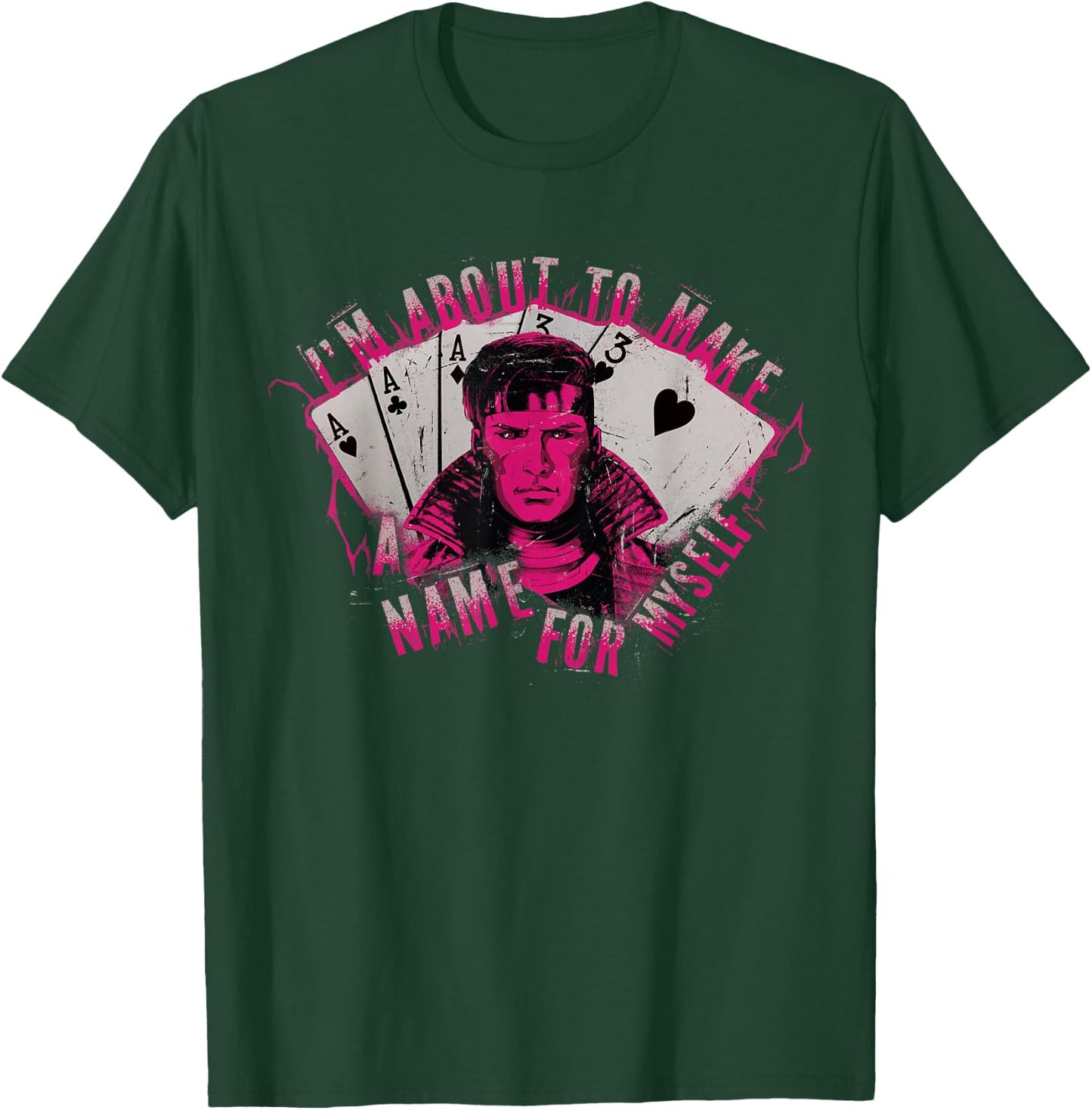 Marvel Studios Deadpool & Wolverine Gambit A Name for Myself T-Shirt - T-Shirt | Forest