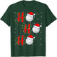 Golf Lighting Xmas Santa Ho Ho Ho Golf Christmas T-Shirt - T-Shirt | Forest