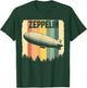 Zeppelin t Shirt Zepelin Vintage 70s 80s Dirigible Airship T-Shirt - T-Shirt | Forest