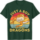 Just a Boy who loves Bearded Dragons T-Shirt - T-Shirt | Forest
