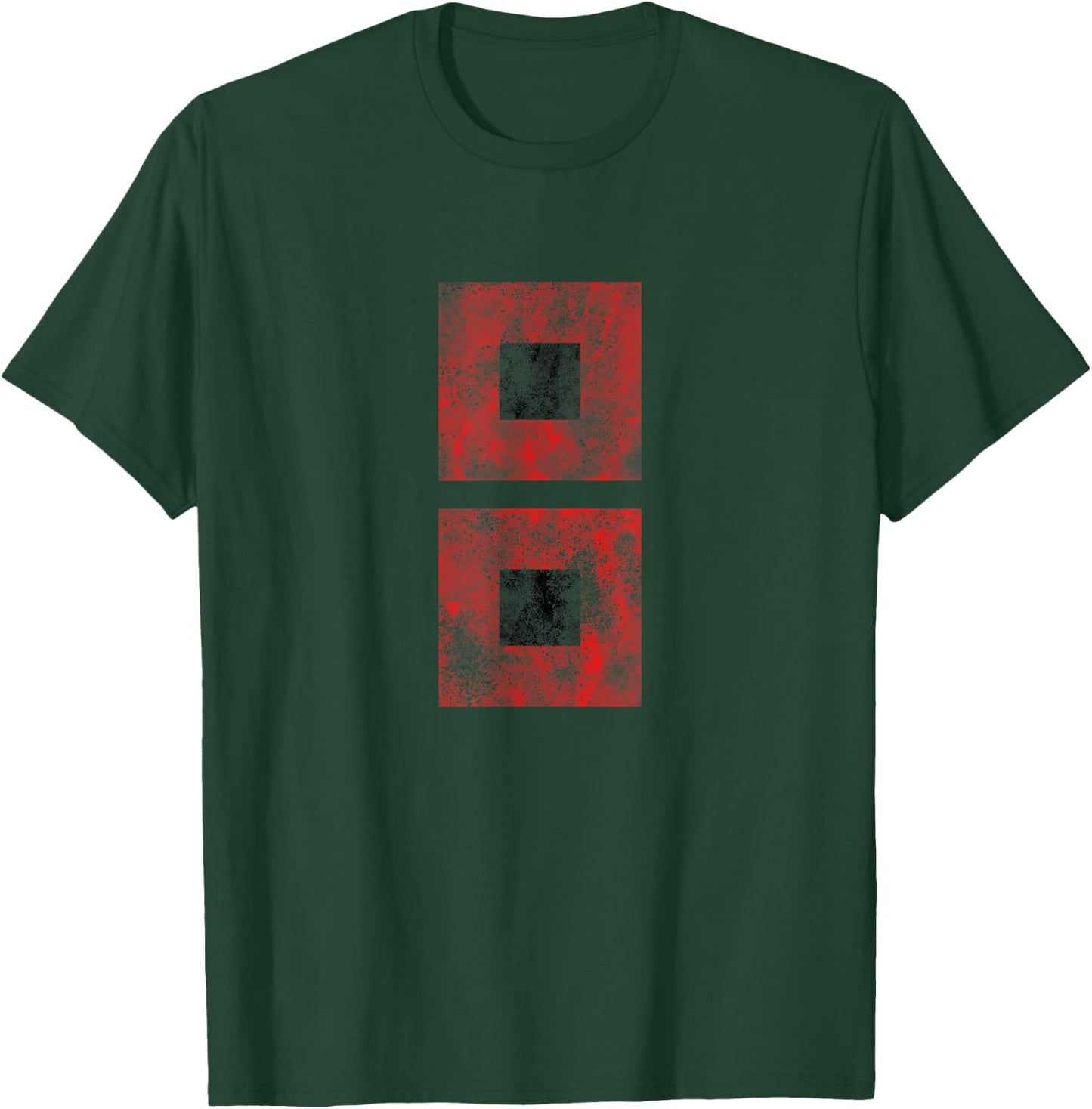 Distressed Hurricane Warning Flag T-Shirt - T-Shirt | Forest