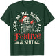 Look at Me Being All Festive And Shit Christmas Skeleton Men T-Shirt - T-Shirt | Forest