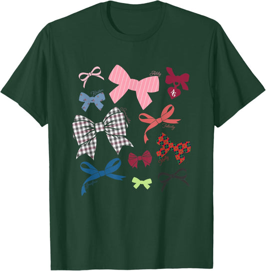 American Girl - Iconic Hair Bows T-Shirt - T-Shirt | Forest