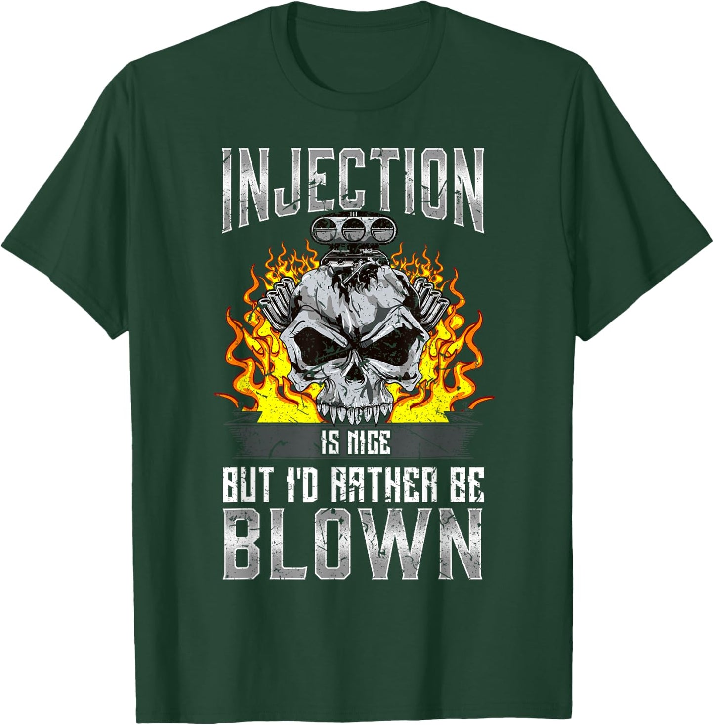 Grease Monkey Garage Mechanic Gift Hot Rod Fast Engines Guys T-Shirt - T-Shirt | Forest
