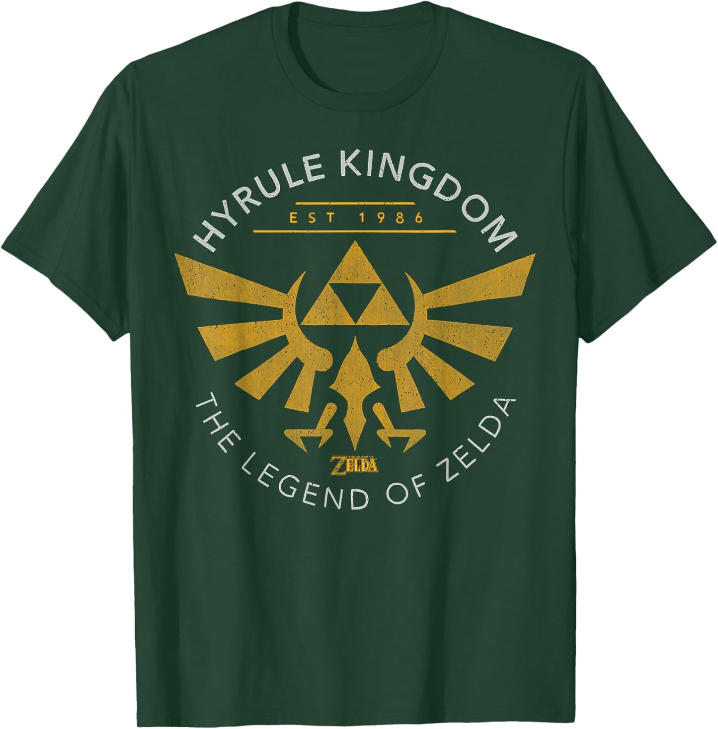 The Legend of Zelda Hyrule Kingdom Established 1986 T-Shirt - T-Shirt | Forest