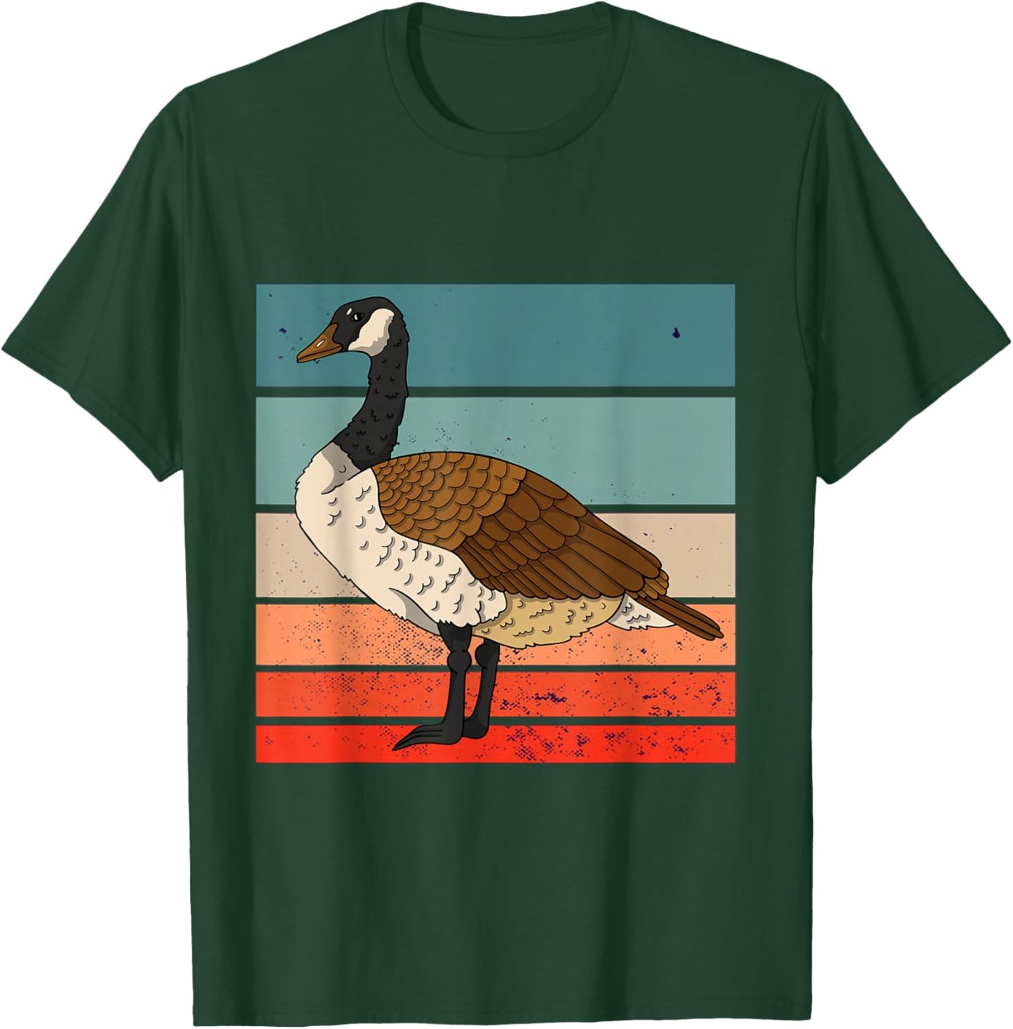 Funny Canadian Goose Honk Funny Cute Goose T-Shirt - T-Shirt | Forest