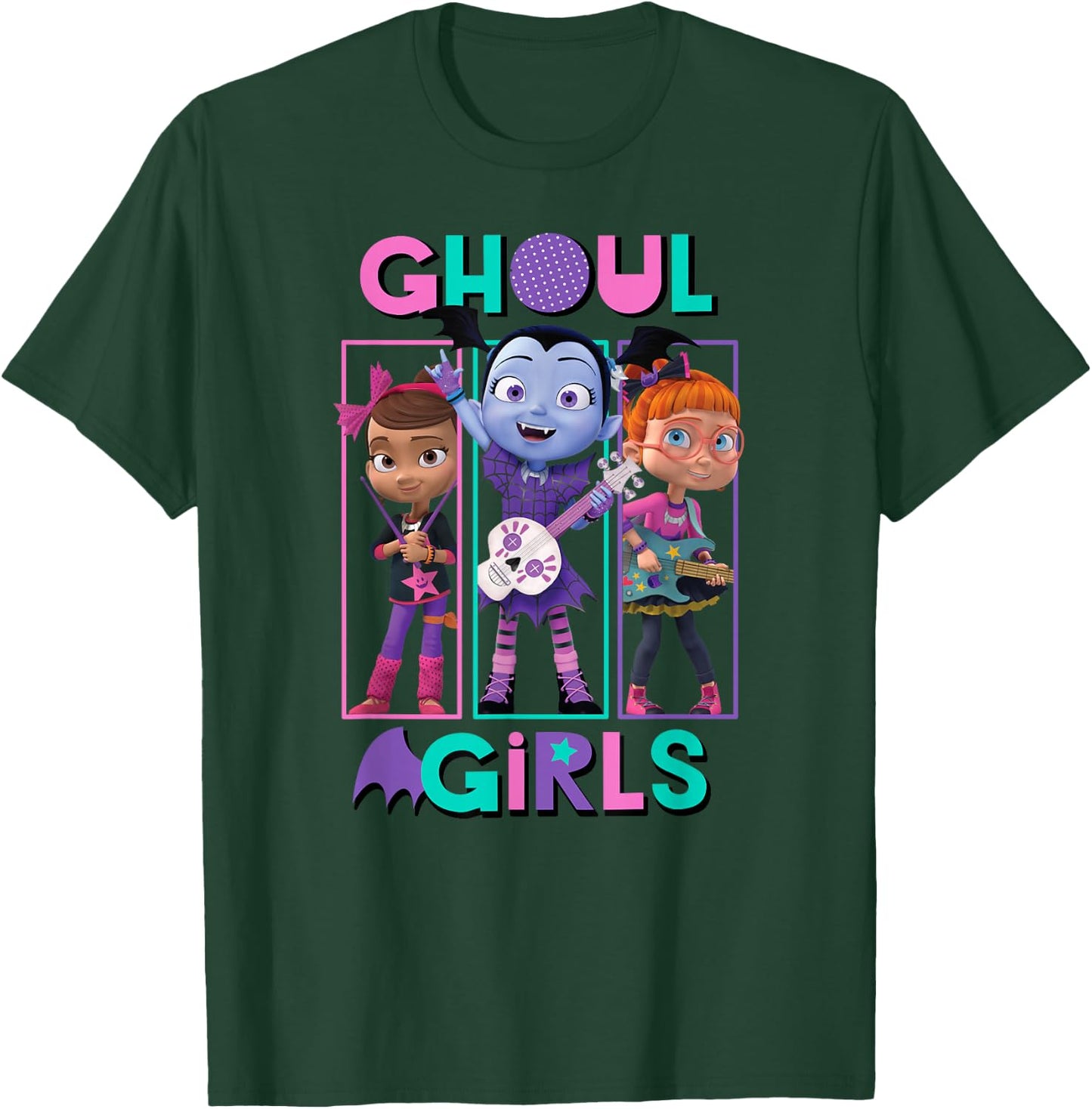 Disney - Vampirina Ghoul Girls Trio T-Shirt - T-Shirt | Forest