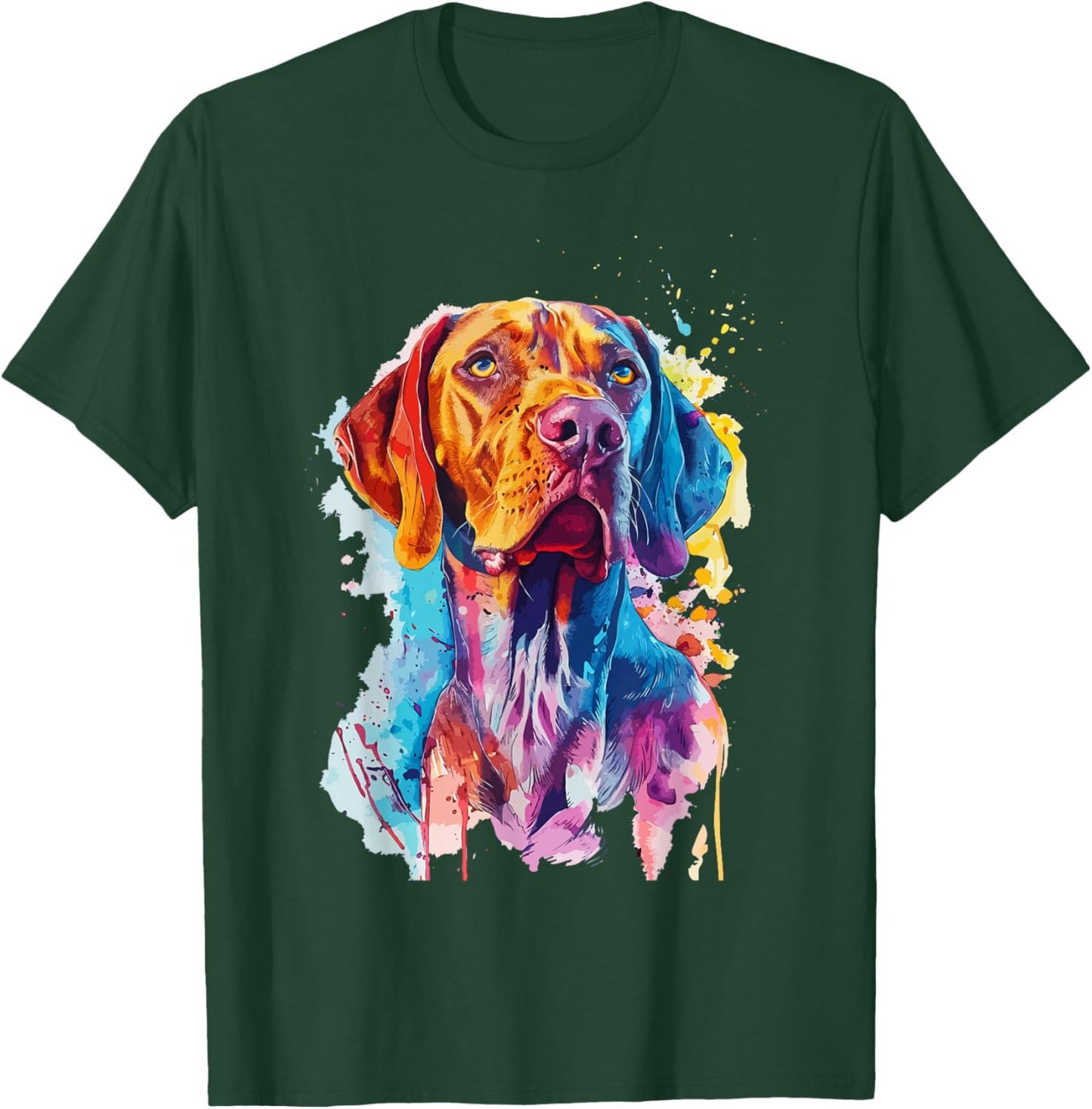 Vizsla Lovers Pop Art Design Vizsla Dog Women Kids T-Shirt - T-Shirt | Forest