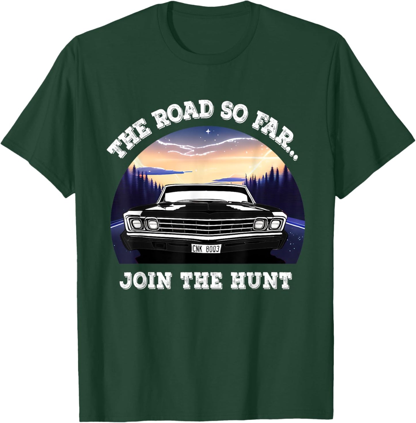 The Road So Far SPN T-Shirt - T-Shirt | Forest