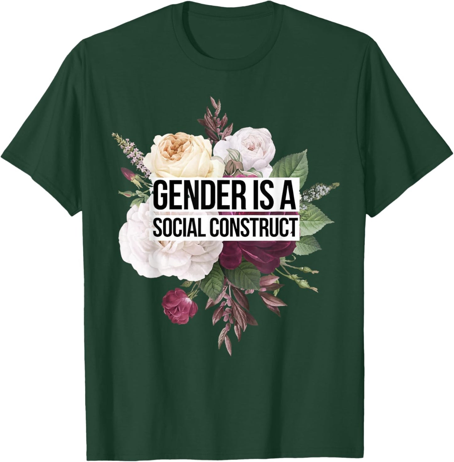 Gender Is A Social Construct T-Shirt - T-Shirt | Forest