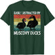 Funny Muscovy Duck Lover Easily Distracted By Muscovy Ducks T-Shirt - T-Shirt | Forest