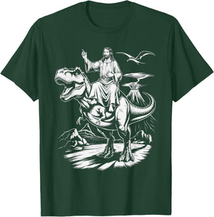 Funny Jesus Christ Religious Christian Believer Christianity T-Shirt - T-Shirt | Forest