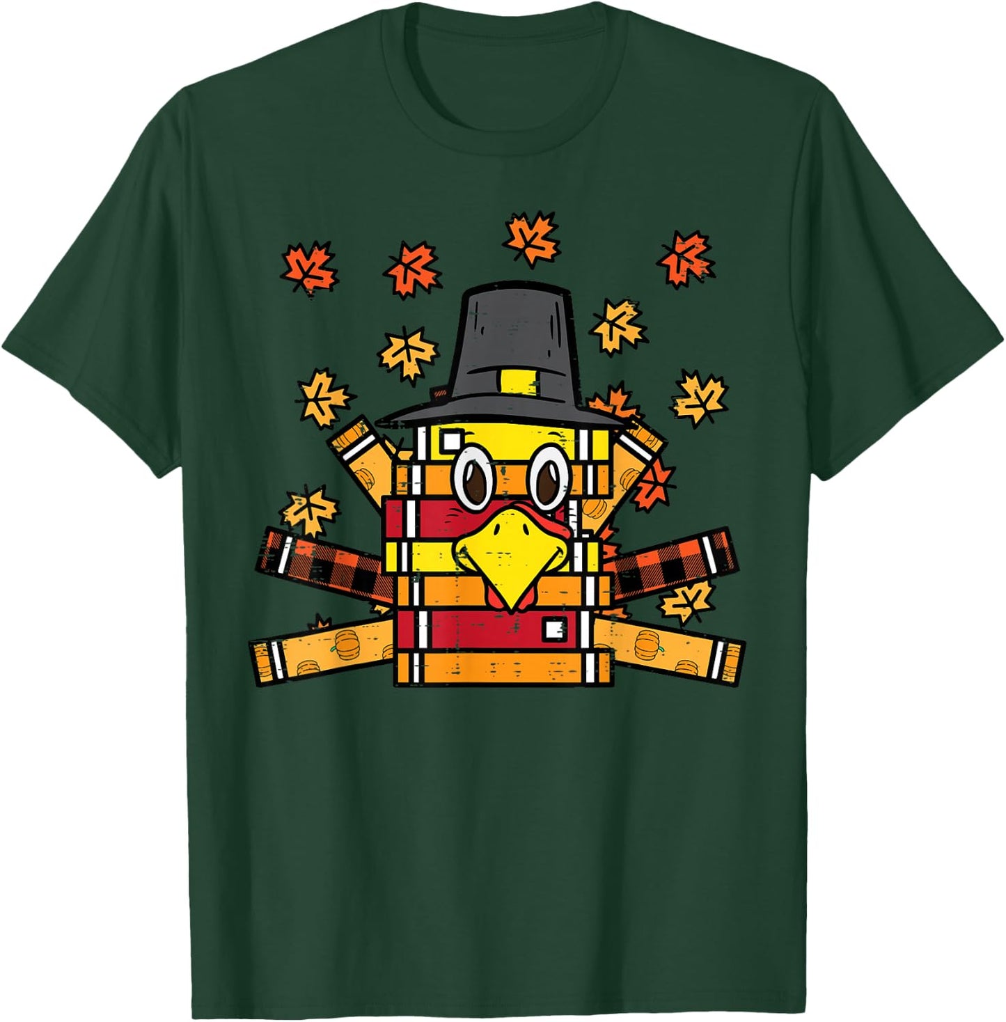 Books Turkey Funny Read Thanksgiving Teacher Fall Men Women T-Shirt - T-Shirt | Forest