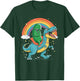 Pickle Riding Dinosaur T-Shirt - T-Shirt | Forest