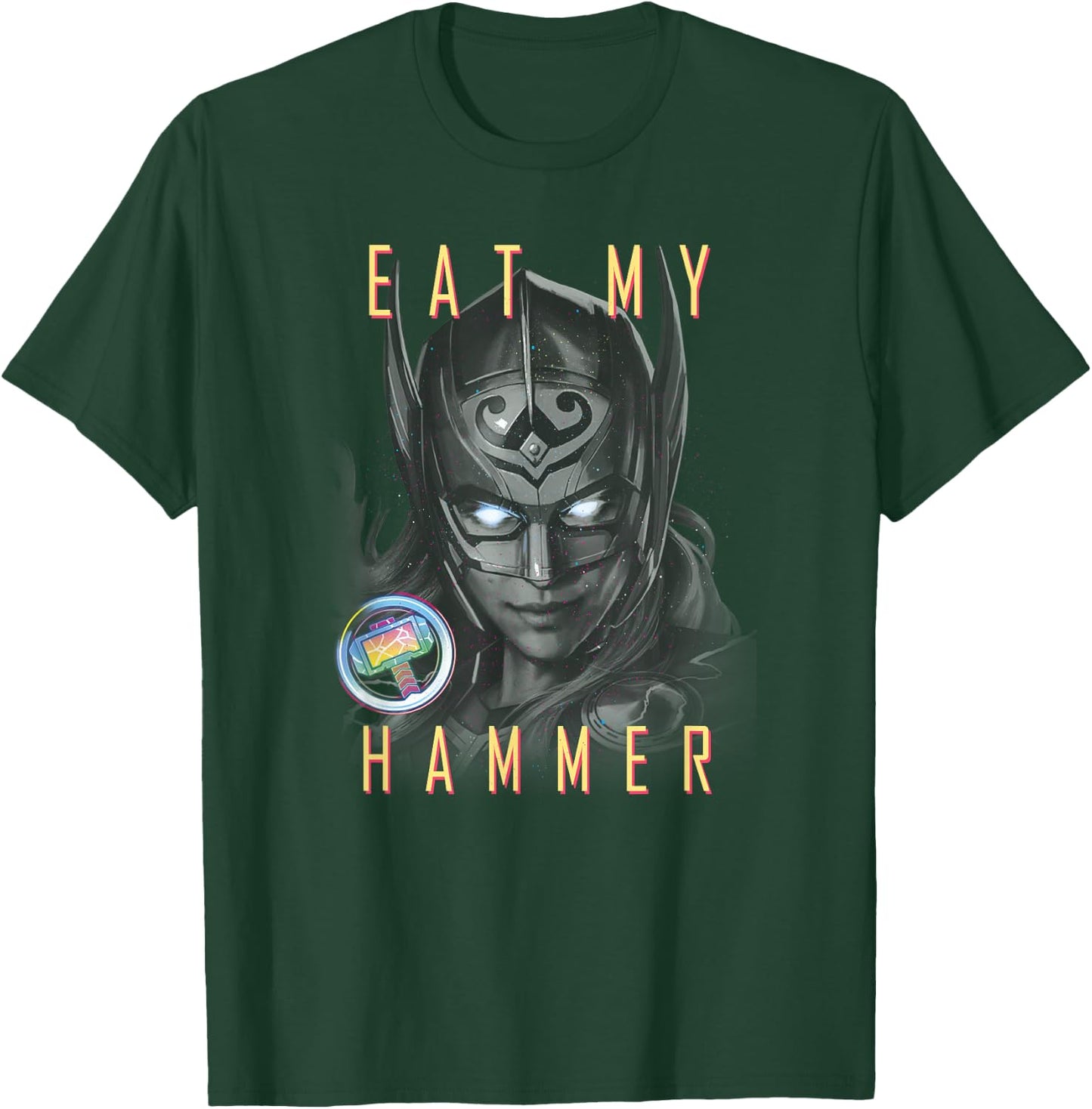 Marvel Thor: Love and Thunder Lady Thor Eat My Hammer T-Shirt - T-Shirt | Forest