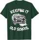 Keeping it Old School Vintage Boombox 80s Hip Hop Graffiti T-Shirt - T-Shirt | Forest